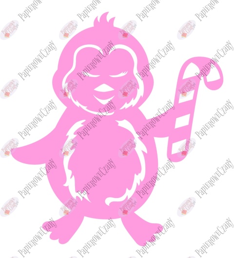 Pingwin 6 Dekoracje z papieru