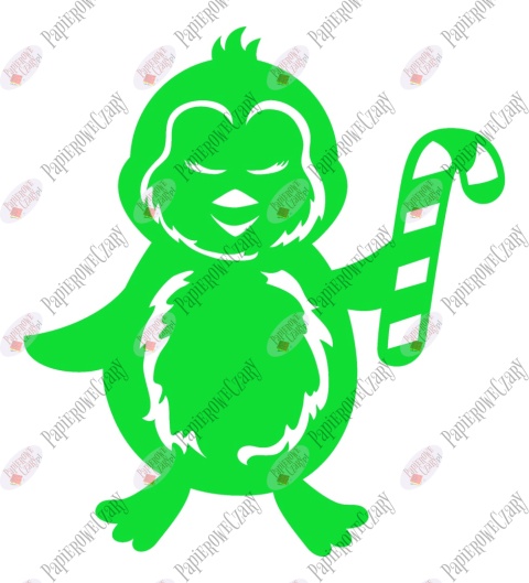 Pingwin 6 Dekoracje z papieru