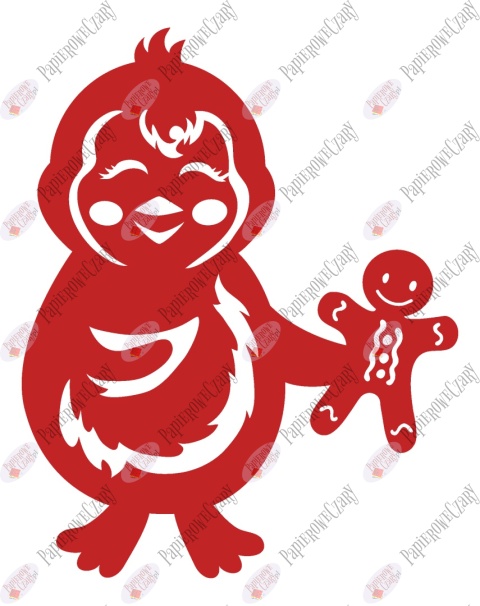 Pingwin 8 Dekoracje z papieru