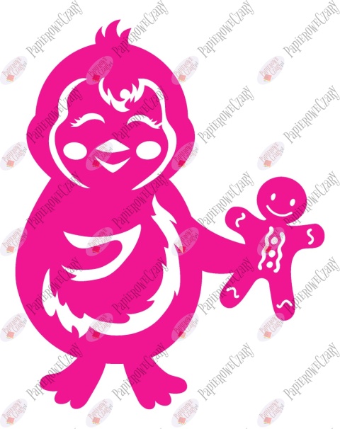 Pingwin 8 Dekoracje z papieru