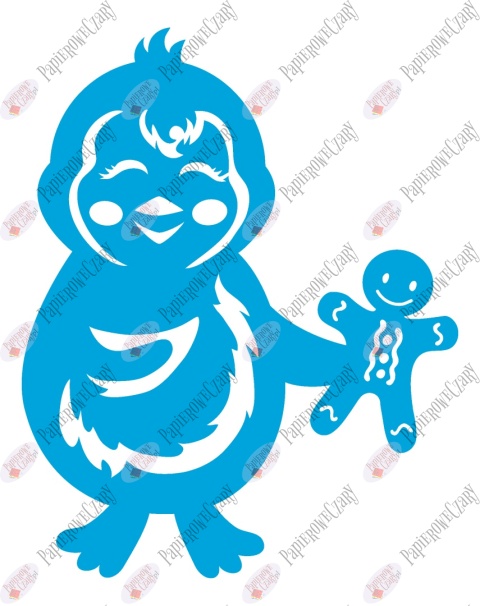 Pingwin 8 Dekoracje z papieru