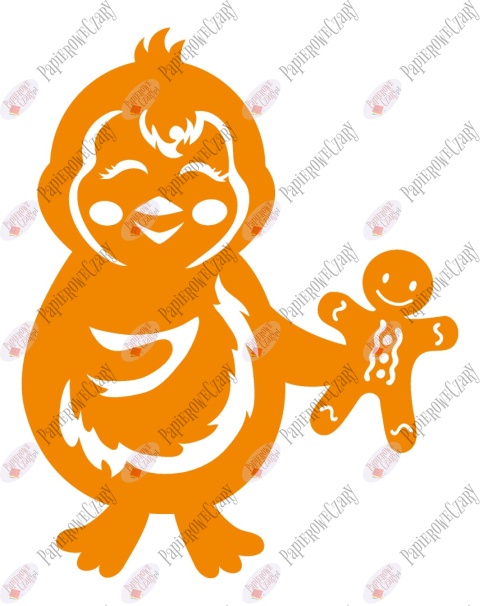 Pingwin 8 Dekoracje z papieru