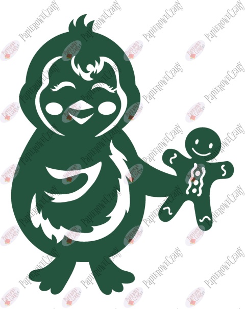 Pingwin 8 Dekoracje z papieru