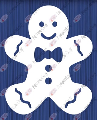 Ciastek 1 Zima Dekoracje z papieru