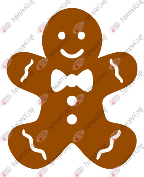 Ciastek 1 Zima Dekoracje z papieru