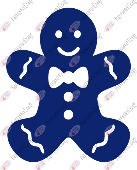 Ciastek 1 Zima Dekoracje z papieru