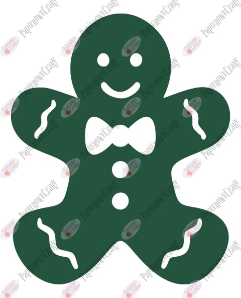 Ciastek 1 Zima Dekoracje z papieru