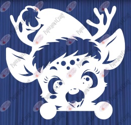 Renifer 10 Dekoracje z papieru