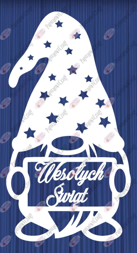 Skrzat 4 Zima Dekoracje z papieru