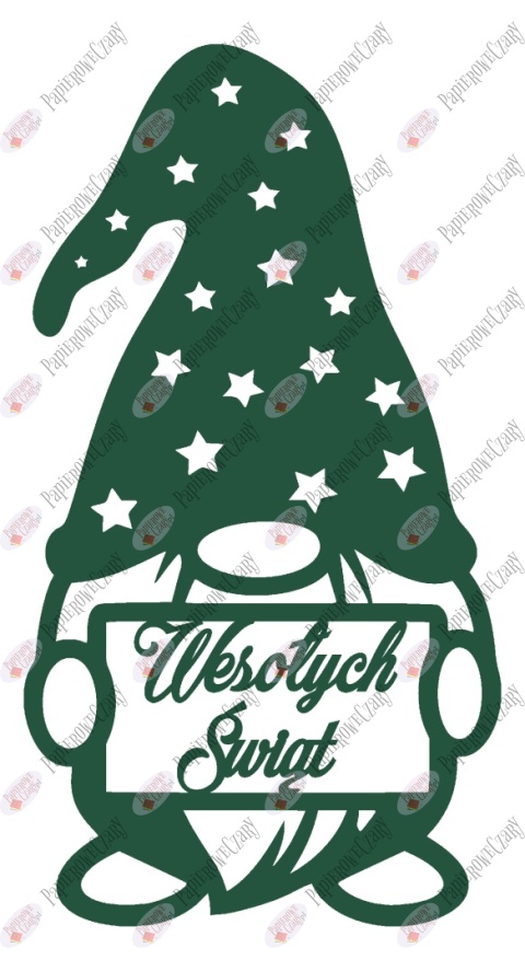 Skrzat 4 Zima Dekoracje z papieru