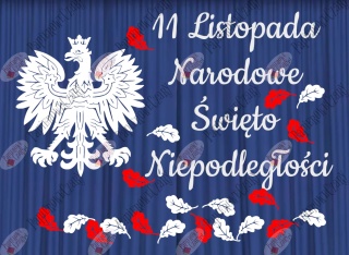 Zestaw 98/2 11 Listopada Godło Dekoracje z papieru