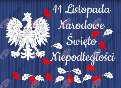 Zestaw 98/2 11 Listopada Godło Dekoracje z papieru