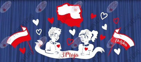 Zestaw 97/2 - 3 Maja - Dekoracje z papieru