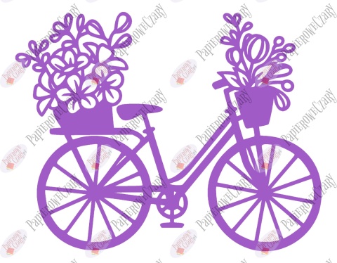 Rower 3 Dekoracje z papieru