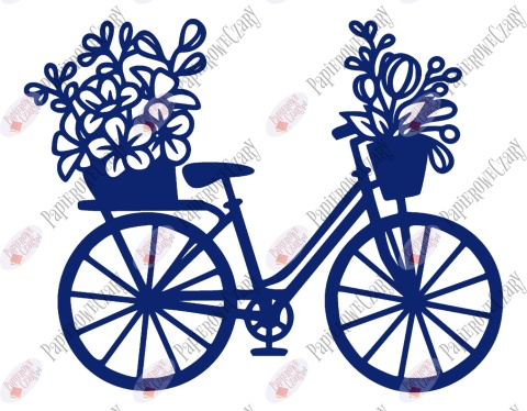 Rower 3 Dekoracje z papieru