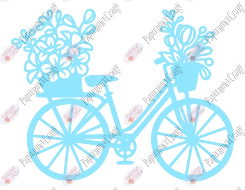 Rower 3 Dekoracje z papieru