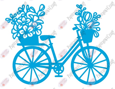 Rower 3 Dekoracje z papieru