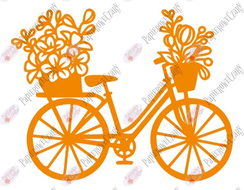 Rower 3 Dekoracje z papieru