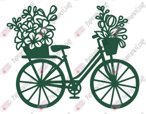 Rower 3 Dekoracje z papieru