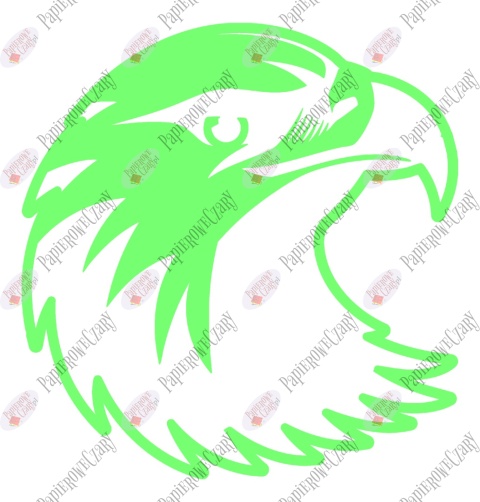 Orzeł 2 Dekoracje z papieru