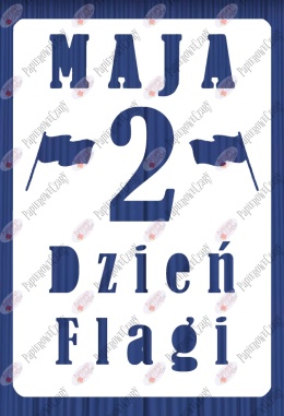 Kartka z kalendarza 2 Maja 3 Dekoracje z papieru