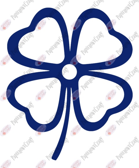 Koniczyna 2 Dekoracje z papieru Wiosna