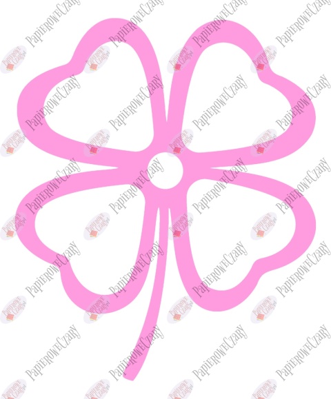 Koniczyna 2 Dekoracje z papieru Wiosna