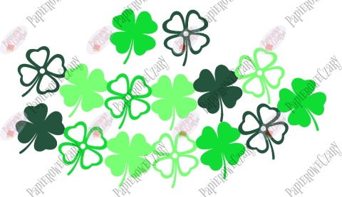 Koniczyna Pakiet Dekoracje z papieru