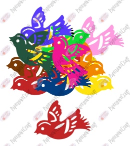 Wróbel 2 Pakiet Dekoracje z papieru