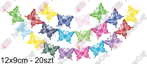 Motyl 2 Pakiet Dekoracje z papieru