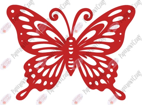 Motyl 2 Dekoracje z papieru
