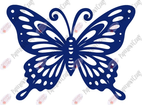Motyl 2 Dekoracje z papieru