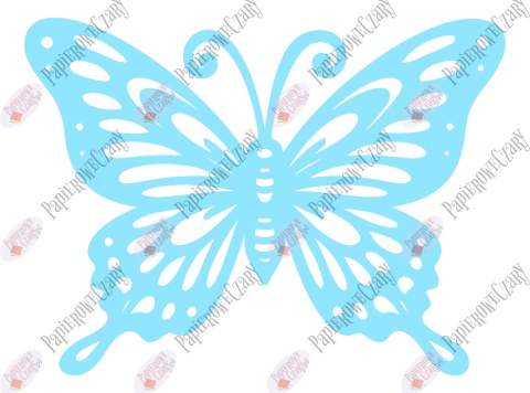 Motyl 2 Dekoracje z papieru