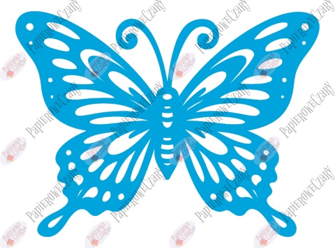 Motyl 2 Dekoracje z papieru