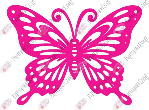 Motyl 2 Dekoracje z papieru
