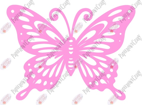 Motyl 2 Dekoracje z papieru