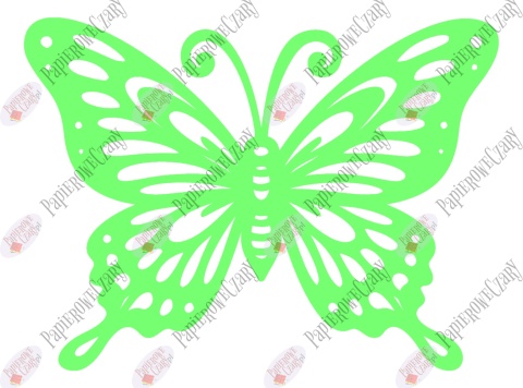 Motyl 2 Dekoracje z papieru