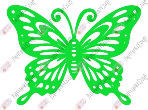 Motyl 2 Dekoracje z papieru