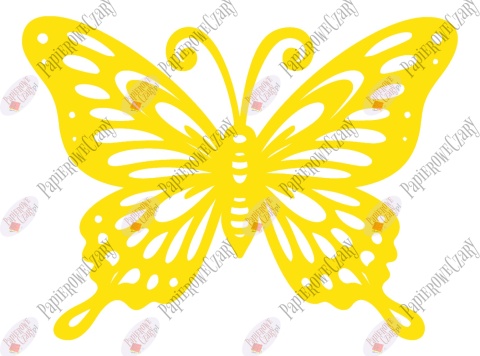 Motyl 2 Dekoracje z papieru