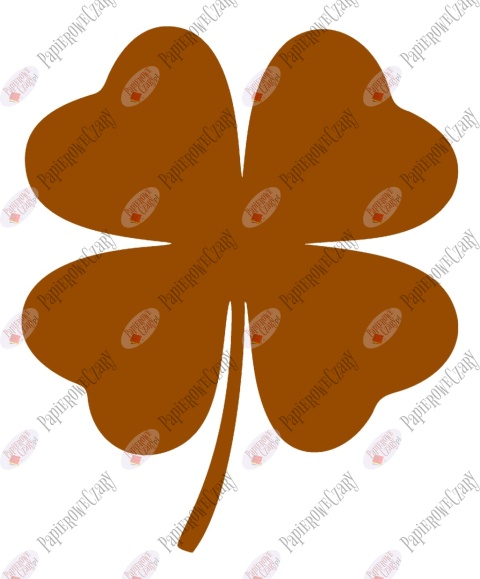 Koniczyna 1 Dekoracje z papieru Wiosna