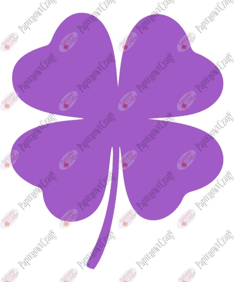 Koniczyna 1 Dekoracje z papieru Wiosna