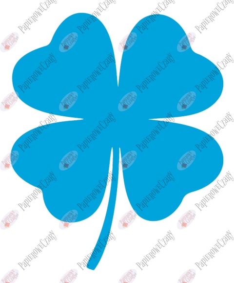 Koniczyna 1 Dekoracje z papieru Wiosna