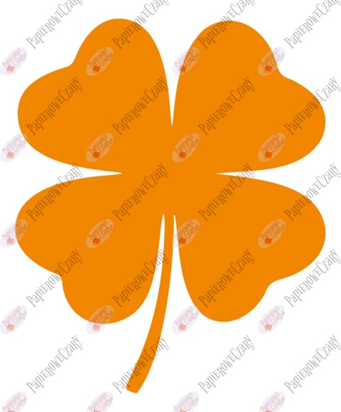 Koniczyna 1 Dekoracje z papieru Wiosna