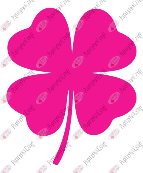 Koniczyna 1 Dekoracje z papieru Wiosna