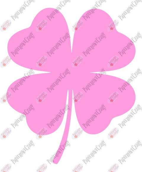 Koniczyna 1 Dekoracje z papieru Wiosna