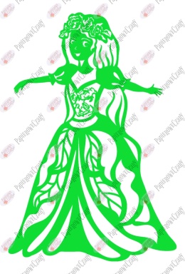 Pani Wiosna 5 Dekoracje z papieru