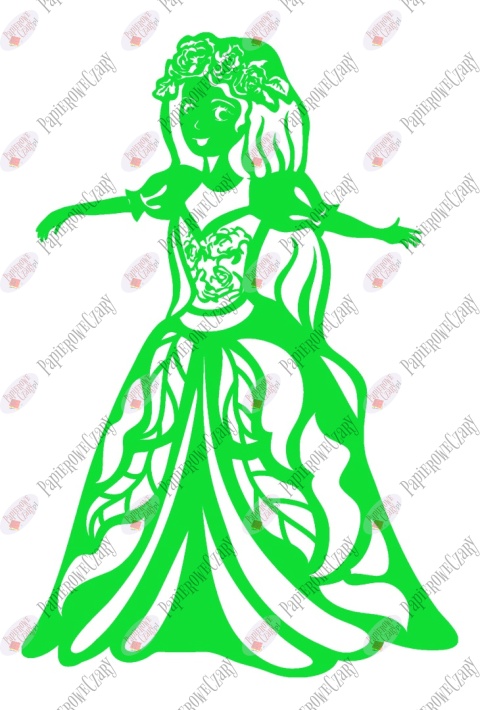 Pani Wiosna 5 Dekoracje z papieru