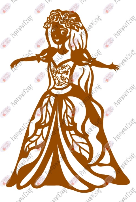 Pani Wiosna 5 Dekoracje z papieru