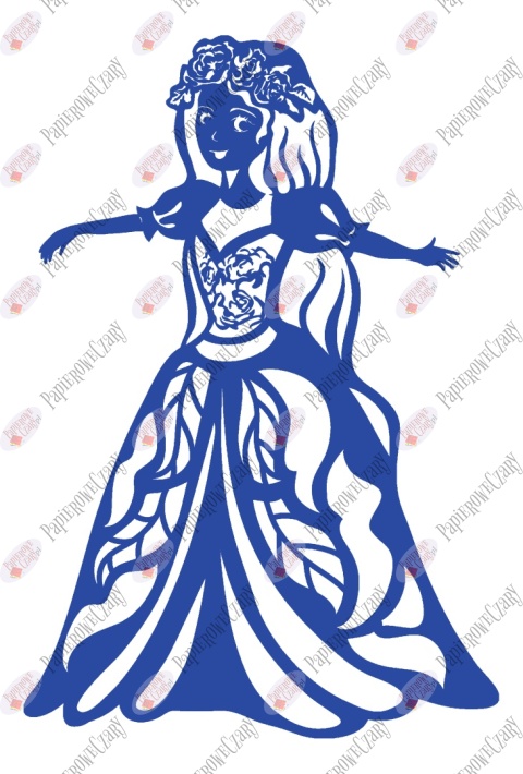 Pani Wiosna 5 Dekoracje z papieru