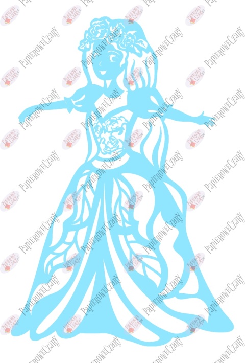 Pani Wiosna 5 Dekoracje z papieru